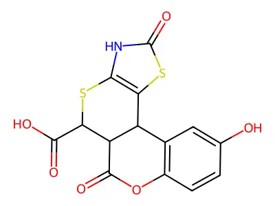 C14H9NO6S2 structure