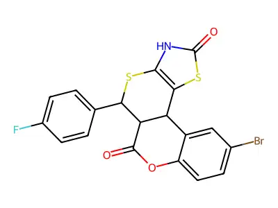 C19H11BrFNO3S2 structure