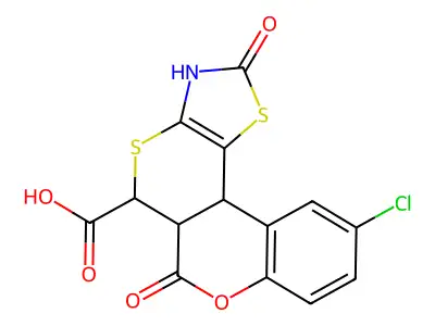 C14H8ClNO5S2 structure