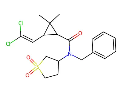 C19H23Cl2NO3S structure