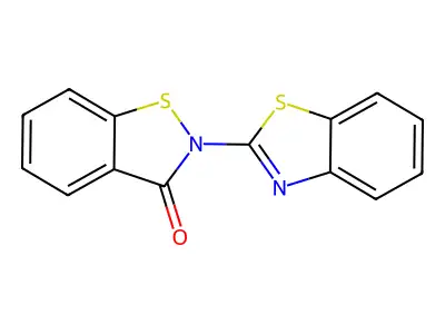 2-(1,3-Benzothiazol-2-yl)-1,2-benzothiazol-3-one structure