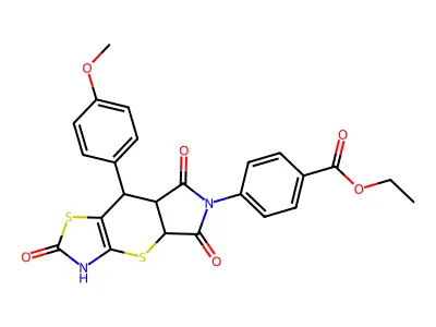 C24H20N2O6S2 structure