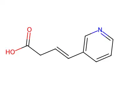 4-(3-吡啶基)丁-3-烯酸 structure