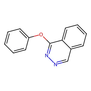 Phthalazine, 1-phenoxy- structure