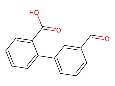 2-(3-formylphenyl)benzoic Acid structure