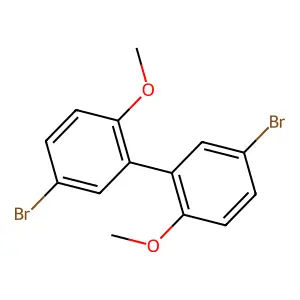 5,5'-Dibromo-2,2'-dimethoxybiphenyl structure