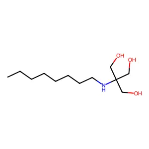 2-(Hydroxymethyl)-2-(octylamino)propane-1,3-diol structure