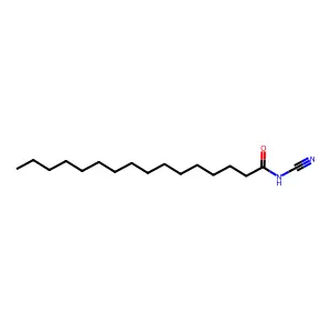 N-氰基十六烷酰胺 structure