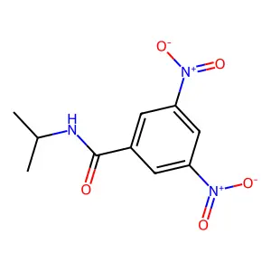 3,5-dinitro-N-propan-2-ylbenzamide structure