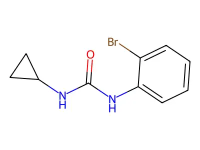 1-(2-Bromophenyl)-3-cyclopropylurea structure