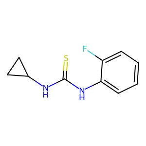 1-Cyclopropyl-3-(2-fluorophenyl)thiourea structure