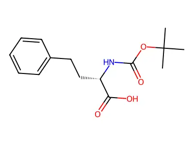 Boc-D-homophenylalanine structure