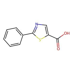 2-Phenyl-1,3-thiazole-5-carboxylic acid structure