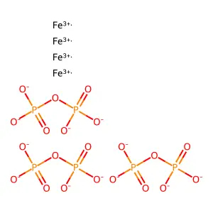 焦磷酸铁 structure