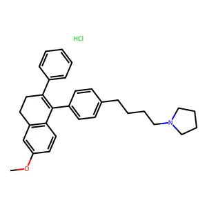 C31H35NO.ClH structure