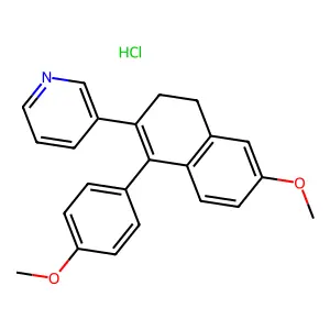 C23H21NO2.ClH structure