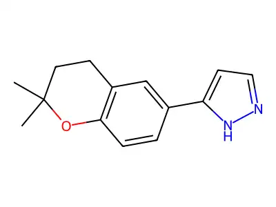 3-(2,2-Dimethylchroman-6-yl)-1H-pyrazole structure