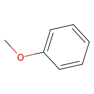 苯甲醚 structure