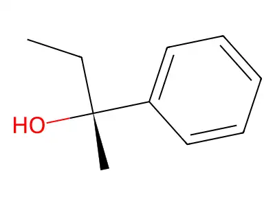 (2R)-2-phenylbutan-2-ol structure