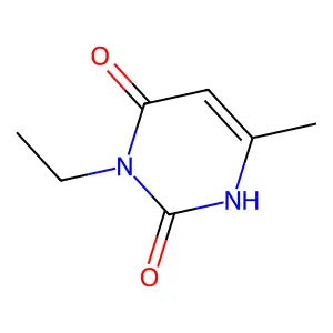 2,4(1H,3H)-Pyrimidinedione, 3-ethyl-6-methyl- structure