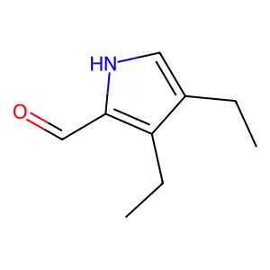 3,4-Diethyl-2-formylpyrrole structure