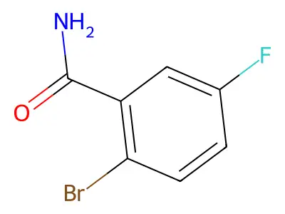 2-Bromo-5-fluorobenzamide structure
