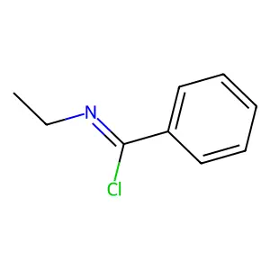 N-Ethylbenzimidoyl chloride structure
