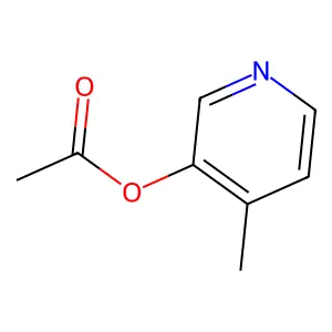 3-Acetoxy-4-methylpyridine structure