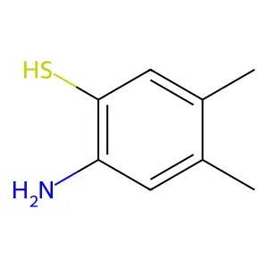 2-Amino-4,5-dimethylbenzenethiol structure