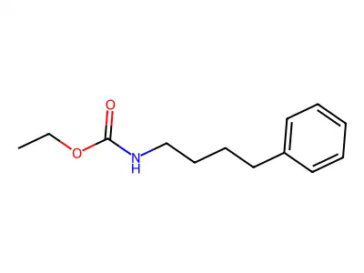 Carbamic acid, (4-phenylbutyl)-, ethyl ester structure