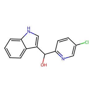 (5-Chloropyridin-2-yl)(1h-indol-3-yl)methanol structure