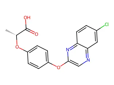 精喹禾灵 structure