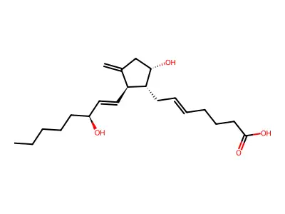 11-deoxy-11-methylene-PGD2 structure