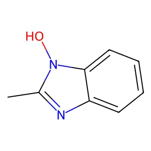 1-Hydroxy-2-methylbenzimidazole structure