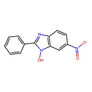 6-nitro-2-phenyl-1H-1,3-benzimidazol-1-ol structure
