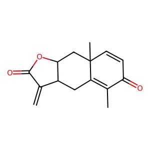 (-)-Yomogin structure