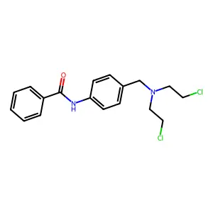 Benzanilide, 4'-((bis(2-chloroethyl)amino)methyl)- structure