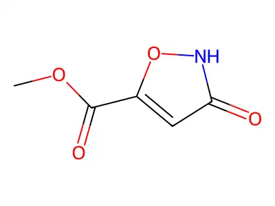 Methyl 3-hydroxyisoxazole-5-carboxylate structure