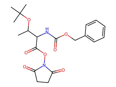 Z-Thr(tBu)-OSU structure