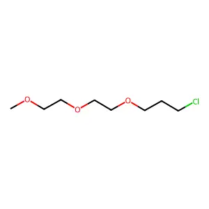 1-Chloro-3-(2-(2-methoxyethoxy)ethoxy)propane structure