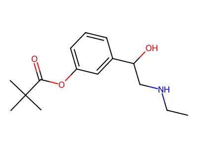 Etilefrine Pivalate structure