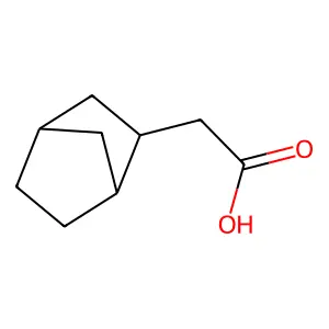 降冰片-2-基乙酸 structure