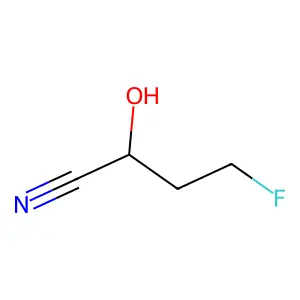 4-氟-2-羟基丁腈 structure