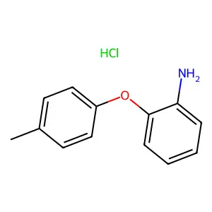 2-(4-Methylphenoxy)aniline hydrochloride structure