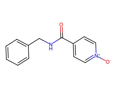 N-benzylisonicotinamide 1-oxide structure