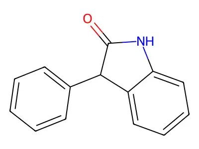 3-Phenyl-oxindole structure