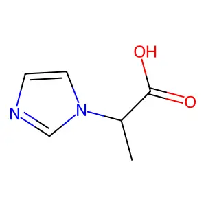(S)-2-(1H-Imidazol-1-yl)propanoic acid structure