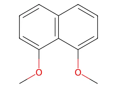 1,8-Dimethoxynaphthalene structure