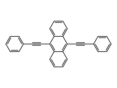 9,10-双(苯乙炔基)蒽 structure