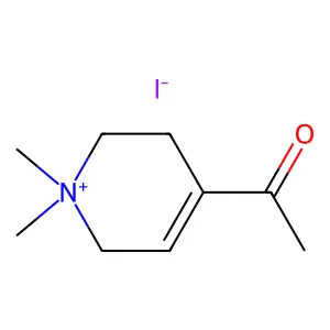 Isoarecolone methiodide structure